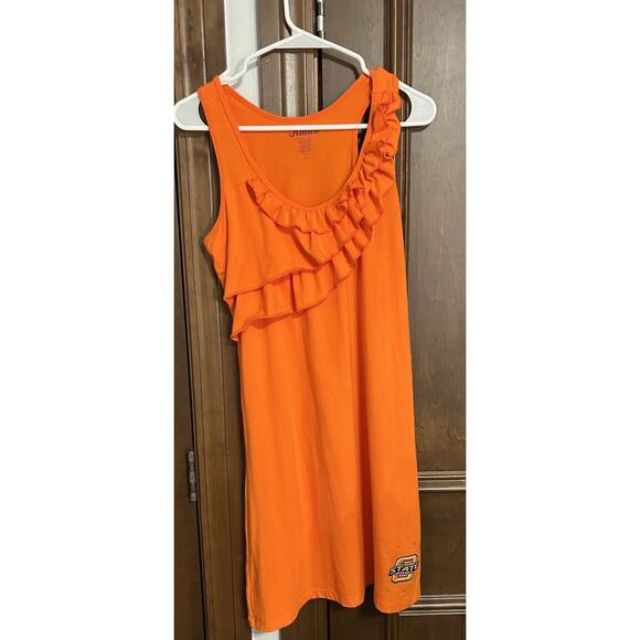 OSU Oklahoma State University Game Day Orange Dress Size Medium - Picture 4 of 8